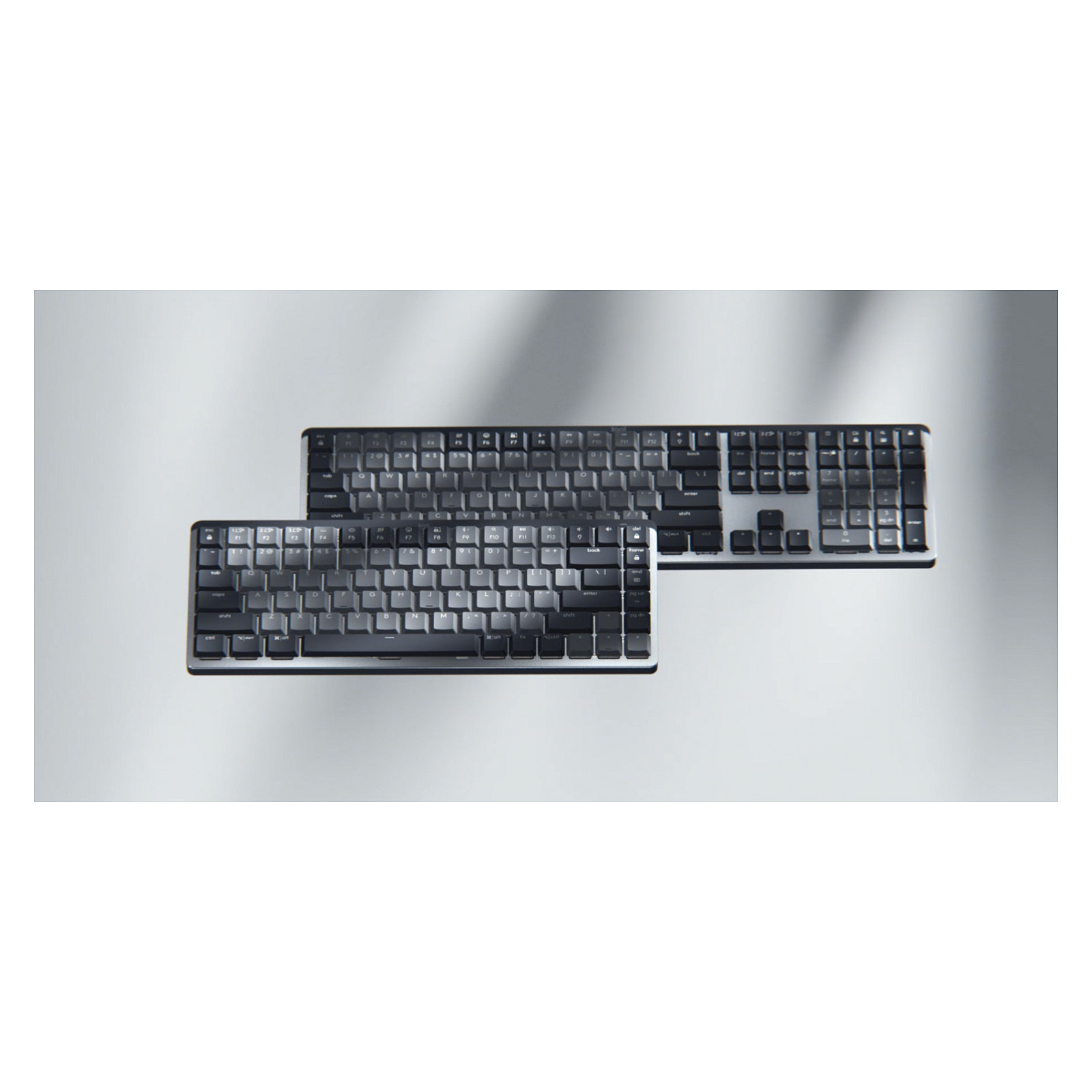 Tastierë pa kabllo MX Mechanical Mini / QWERTY / US Language – Zezë / Gri - Figura 5