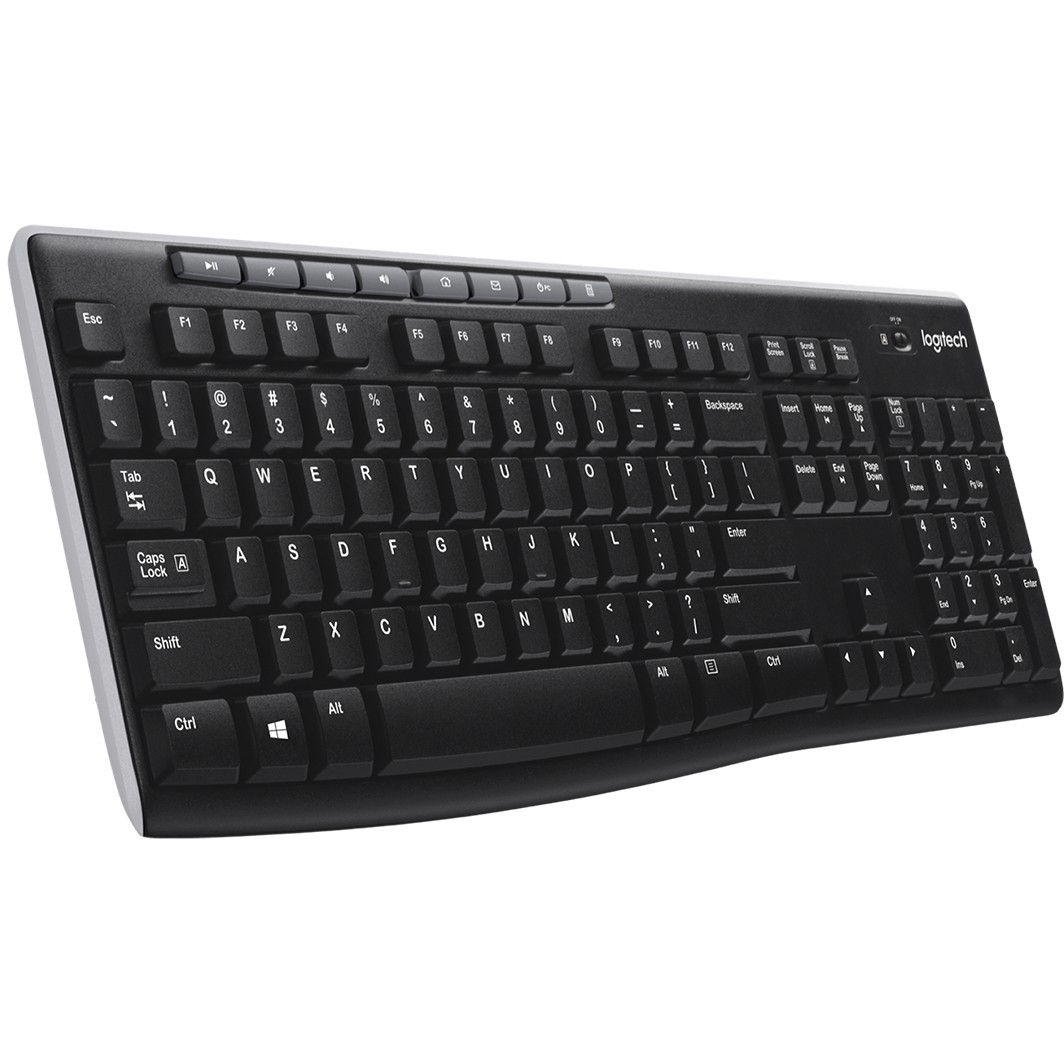 Tastierë pa kabllo Logitech K270 / QWERTY - Zezë
