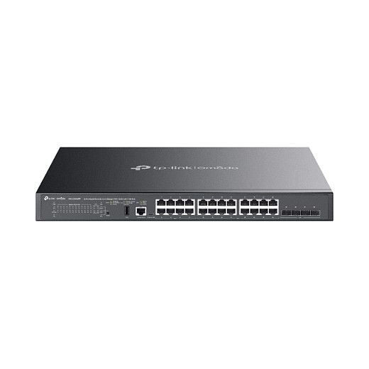 TP-Link Omada SG5428XMPP 24-Port Layer 3 Managed PoE++ Switch with 4x 10G SFP+ | 500W Enterprise Stackable Switch
