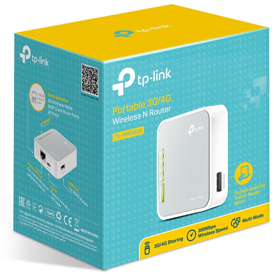 Ruter TP‑Link WL‑Router TL‑MR3020 / 3G / 150Mbit - Figura 3