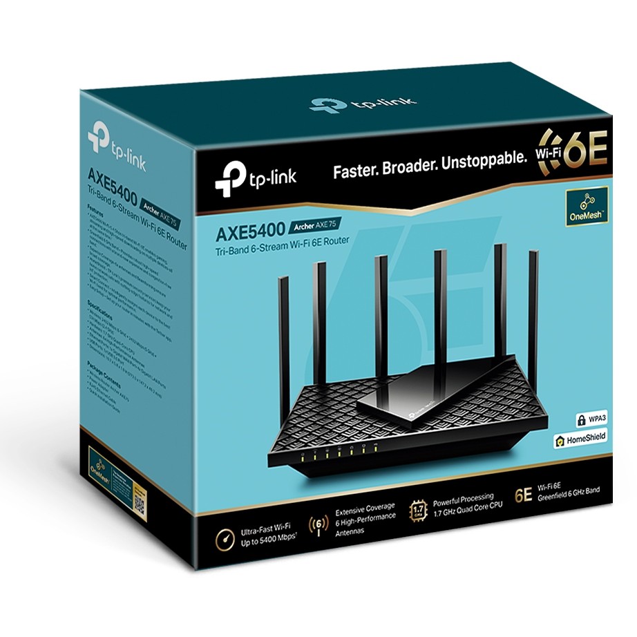 Ruter TP‑Link WL‑Router Archer AXE75 / AX5400 / Tri - Figura 4