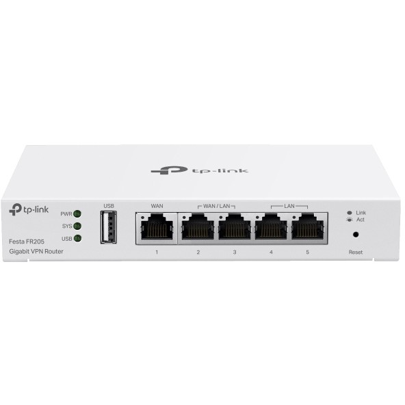 Ruter TP‑Link WL‑Router Festa FR205 Gigabit VPN‑Router