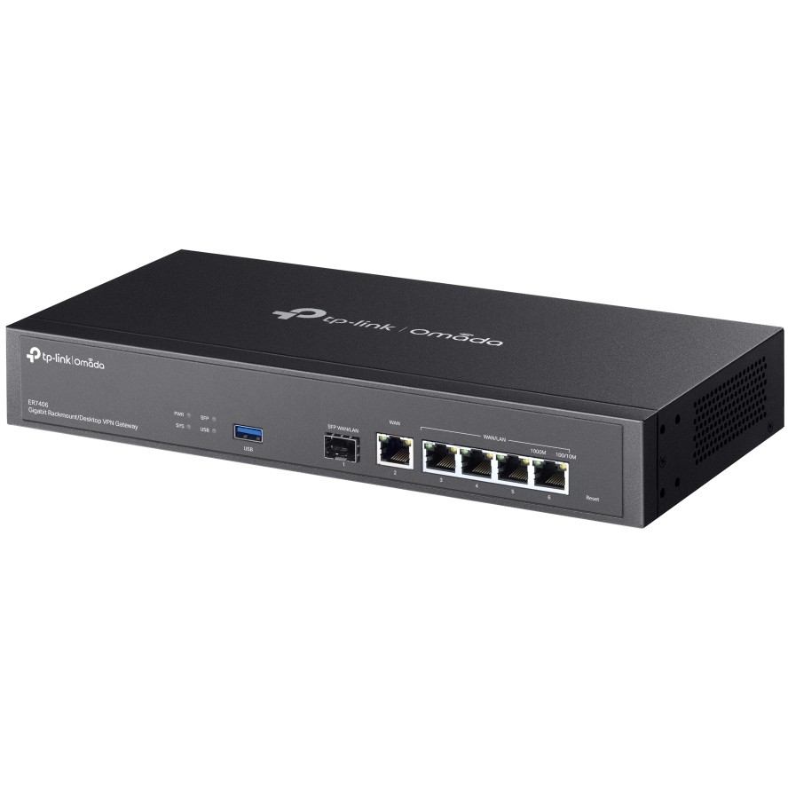 Ruter TP‑LINK ER7406 Omada Gigabit Rackmount Desktop VPN - Figura 3