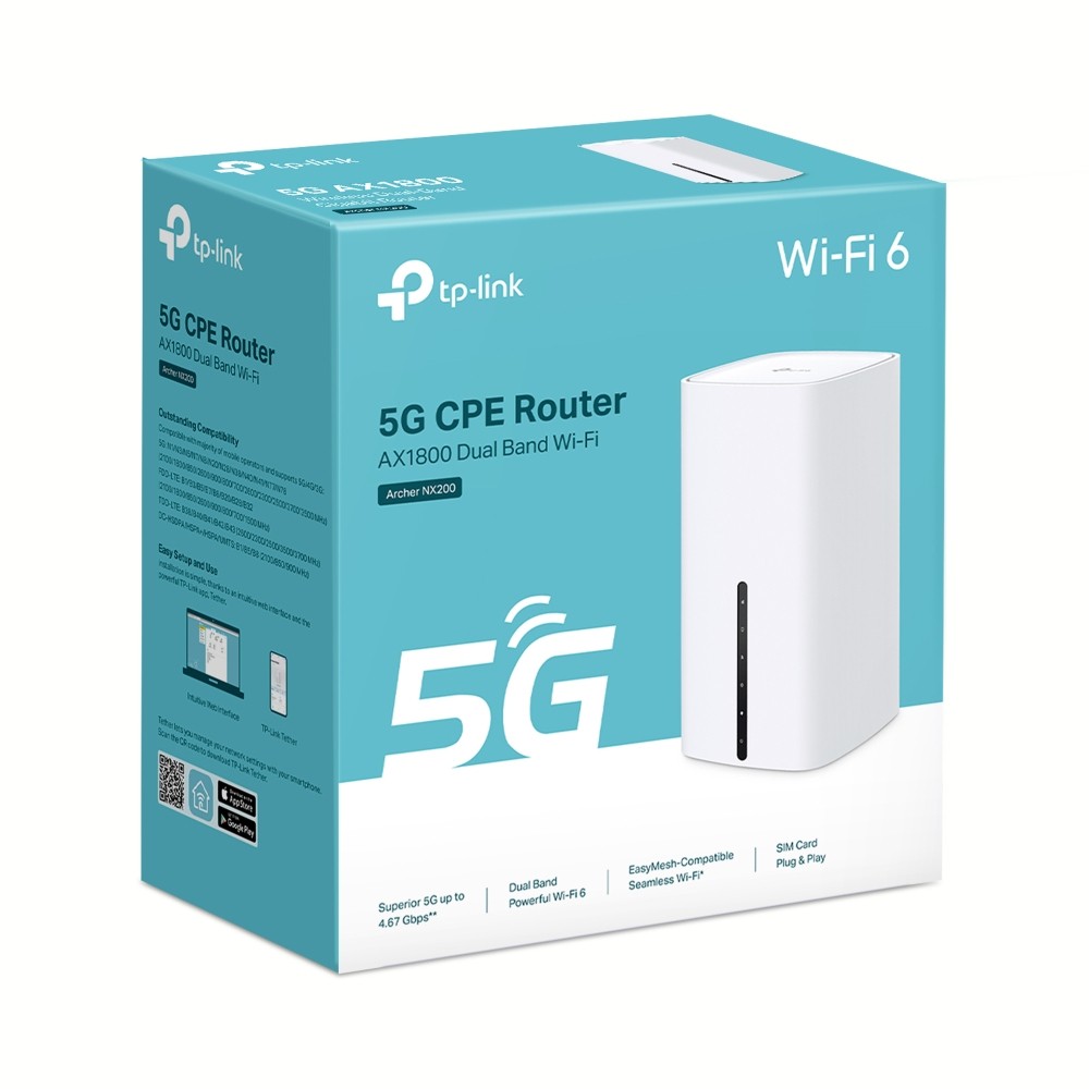 Ruter TP-Link Archer NX200 5G AX1800 Dual-Band Wi-Fi / 1 Gbps - Figura 4