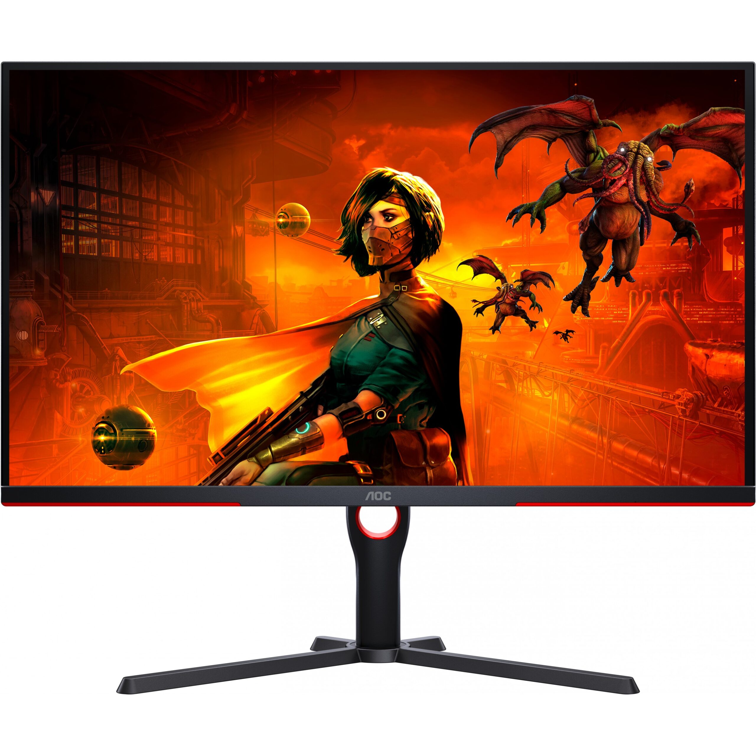 Monitor Gaming AOC U32G3X / 31.5"4K Ultra HD 144 Hz 1ms IPS / HDMI / DP / e zezë - Figura 2