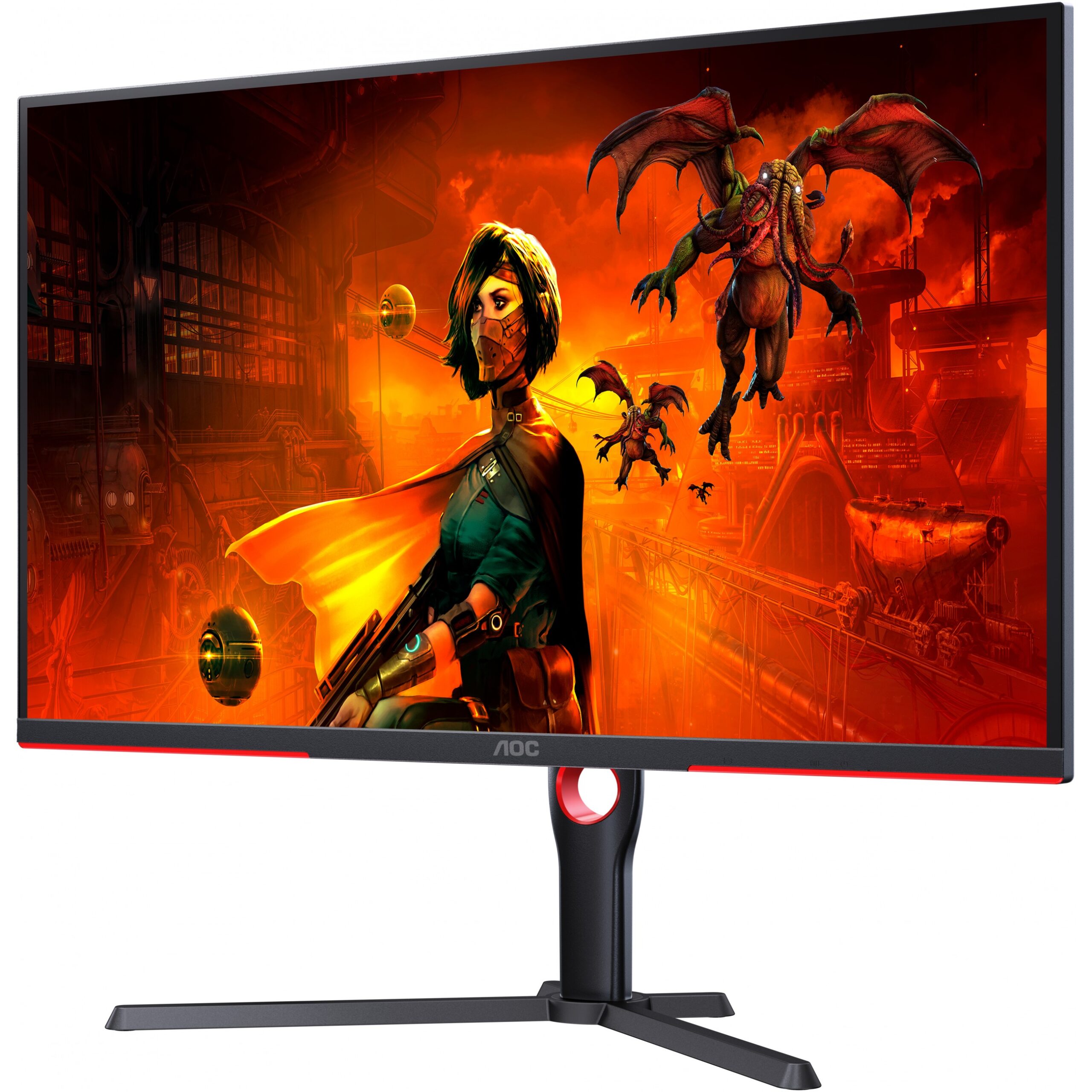 Monitor Gaming AOC U32G3X / 31.5"4K Ultra HD 144 Hz 1ms IPS / HDMI / DP / e zezë - Figura 5