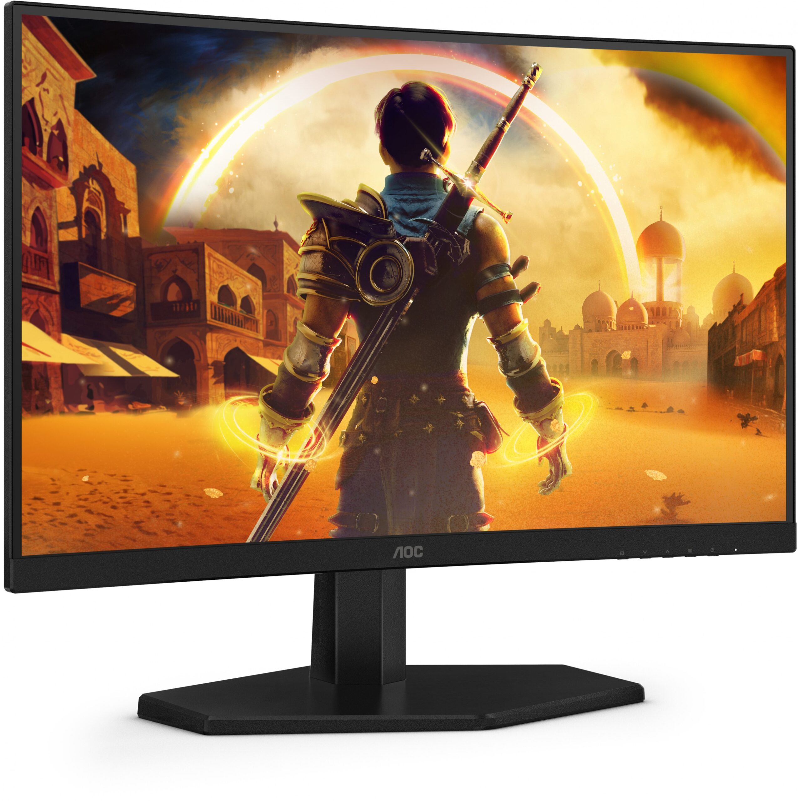 Monitor Gaming i lakuar AOC C24G42E / 23.6" 180 Hz 1 ms GTG Fast VA Curved / HDMI DP / e zezë - Figura 5