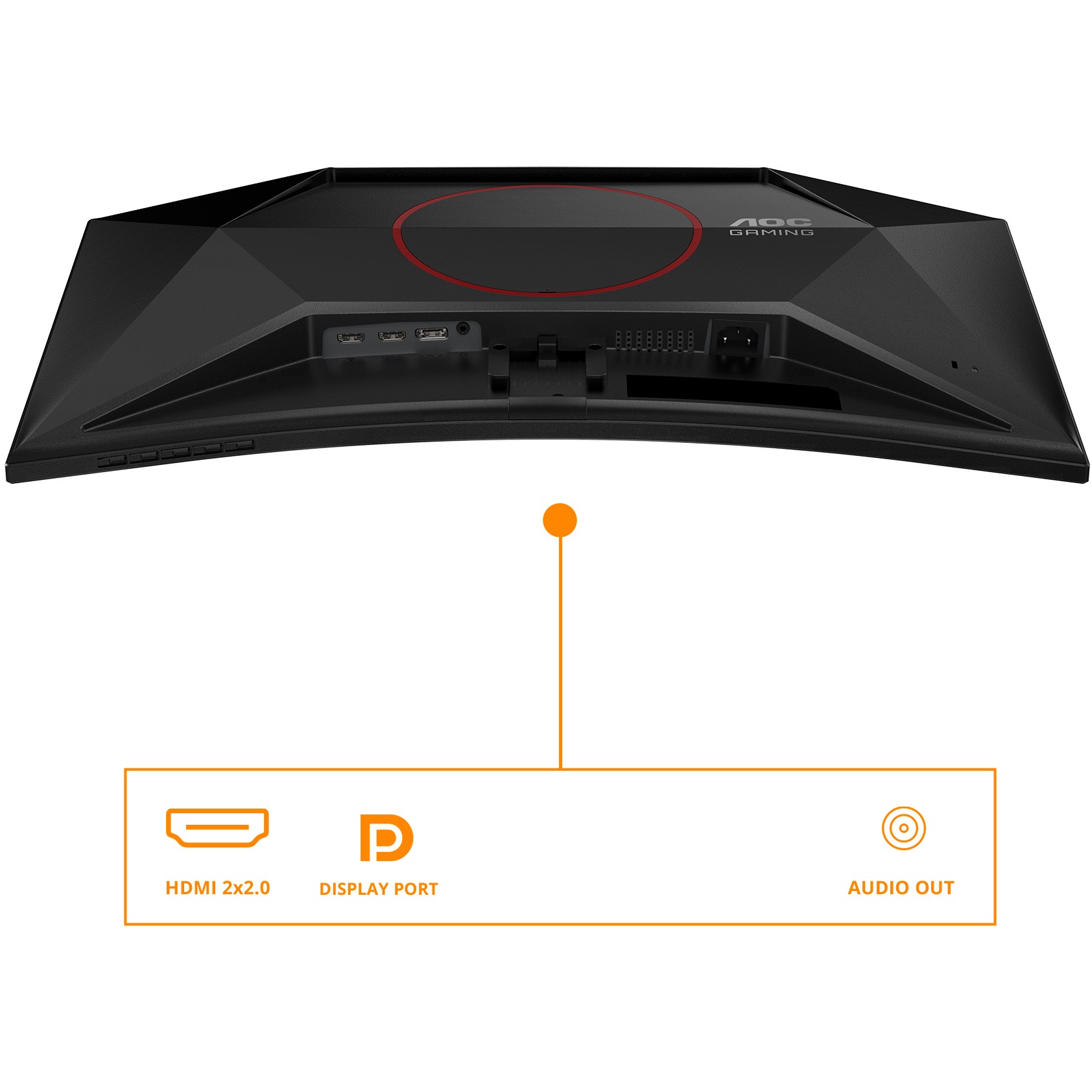 Monitor AOC C27G42E / 27″ / FHD / VA LCD Curved / 16:9 / 180Hz / 0.5ms / HDMI + DP / E zezë - Figura 5