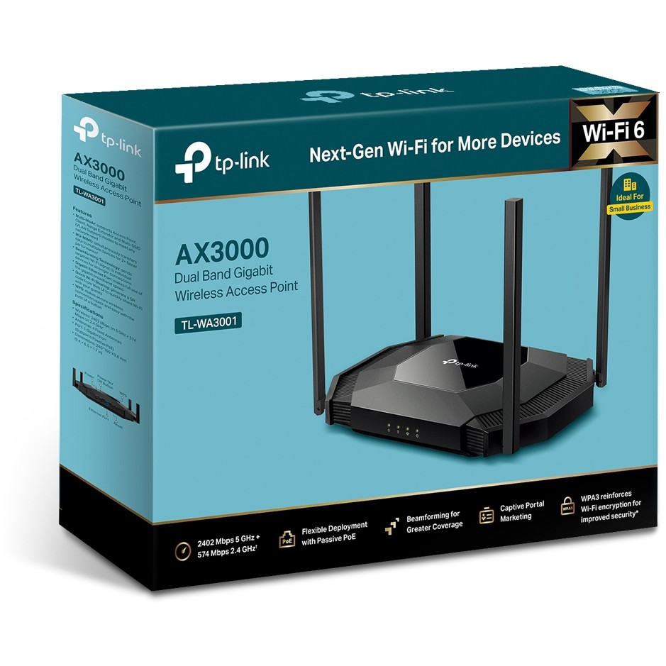 Access Point TP-Link WL-AP TL-WA3001 AX3000 - Figura 4