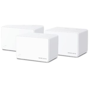 Access Point Mesh System / TP‑Link Mercusys Halo H3000X / 3‑Pack / AX3000 / Wi‑Fi 6
