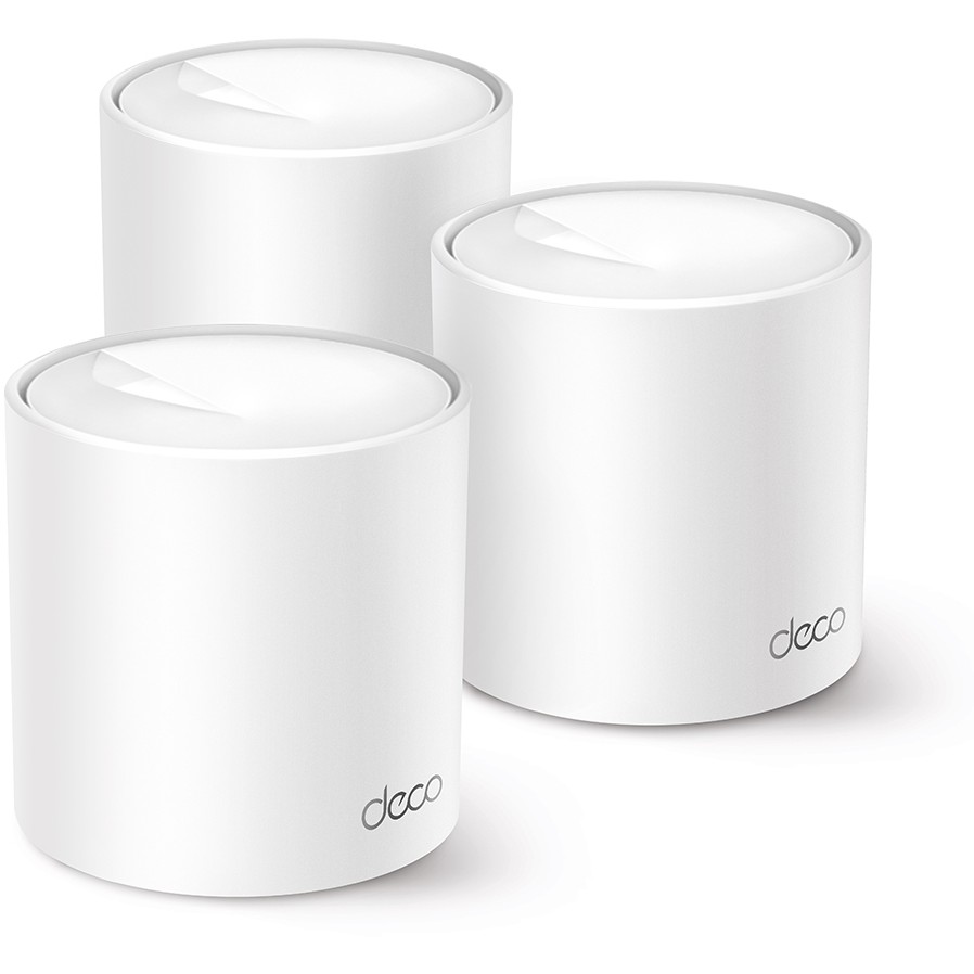 TP-Link Deco X10 (3-Pack) – AX1500 Wi-Fi 6 Mesh System, Dual-Band Gigabit Router, Whole Home Coverage