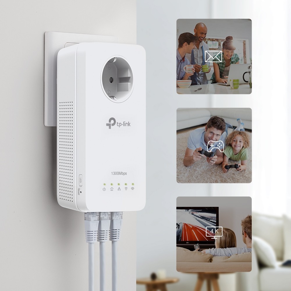 Power-LAN TP-Link TL-WPA1300P Kit / DE Version - Figura 4