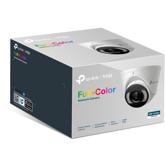 Kamerë Sigurie IP CCTV TP-Link Omada IPCam VIGI C445, 4mm, 4MP, Full-Color Turret - Figura 5