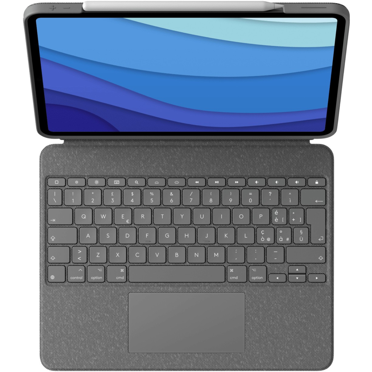 Aksesorë për tablet Logitech Combo Touch Keyboard Case for iPad Pro 12.9-inch (5th Gen)