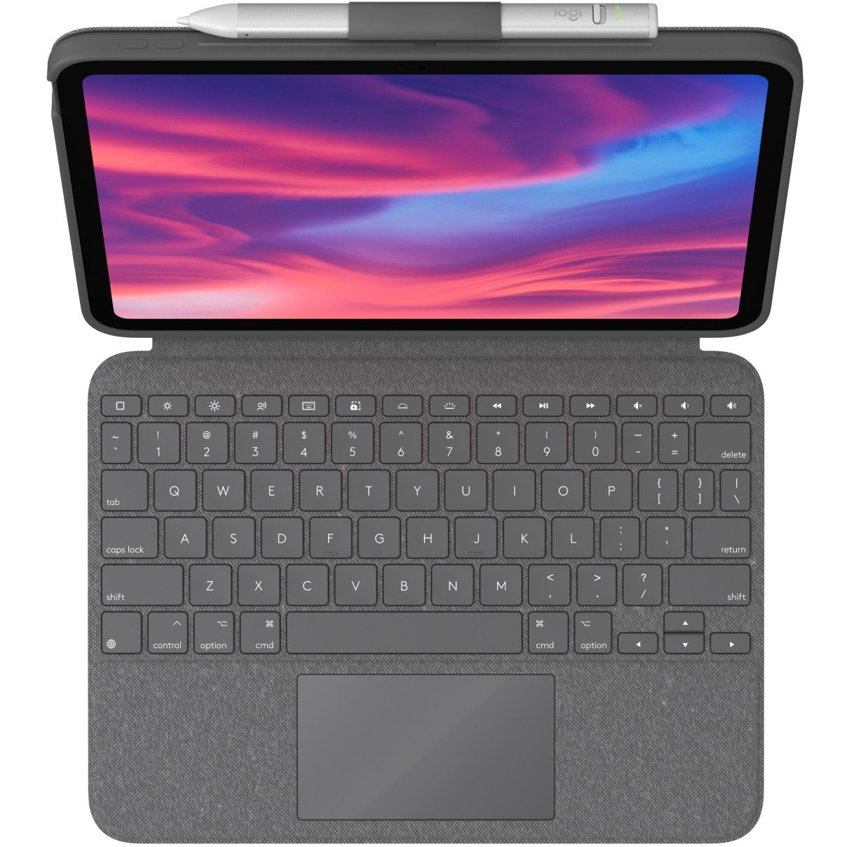 Aksesorë për tastierë Logitech Combo Touch for iPad (10th Gen / A16) / QWERTZ -Gri - Figura 2