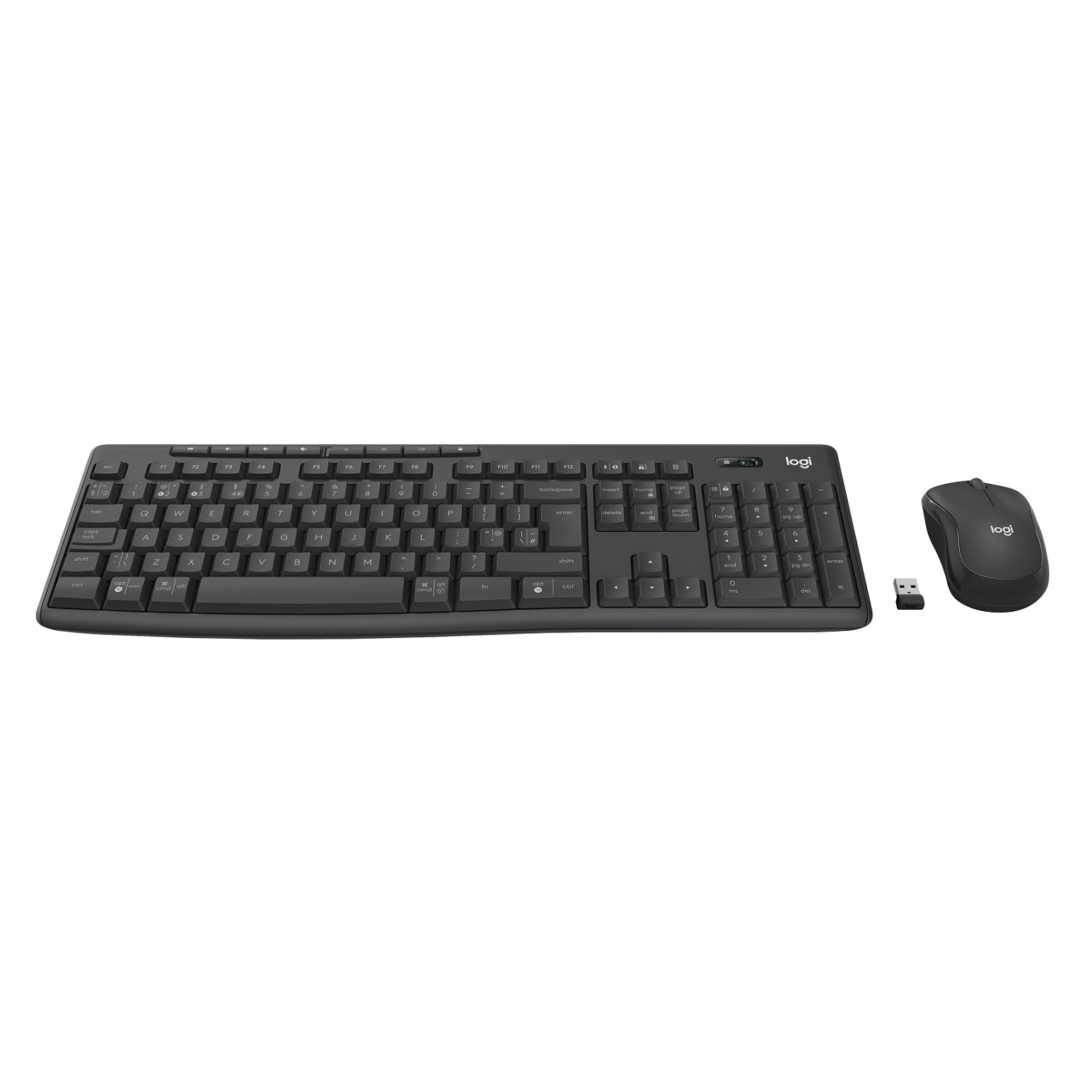 Combo(Tastierë&Maus) Logitech MK370 Combo For Business Wireless / QWERTY - Zezë - Figura 3