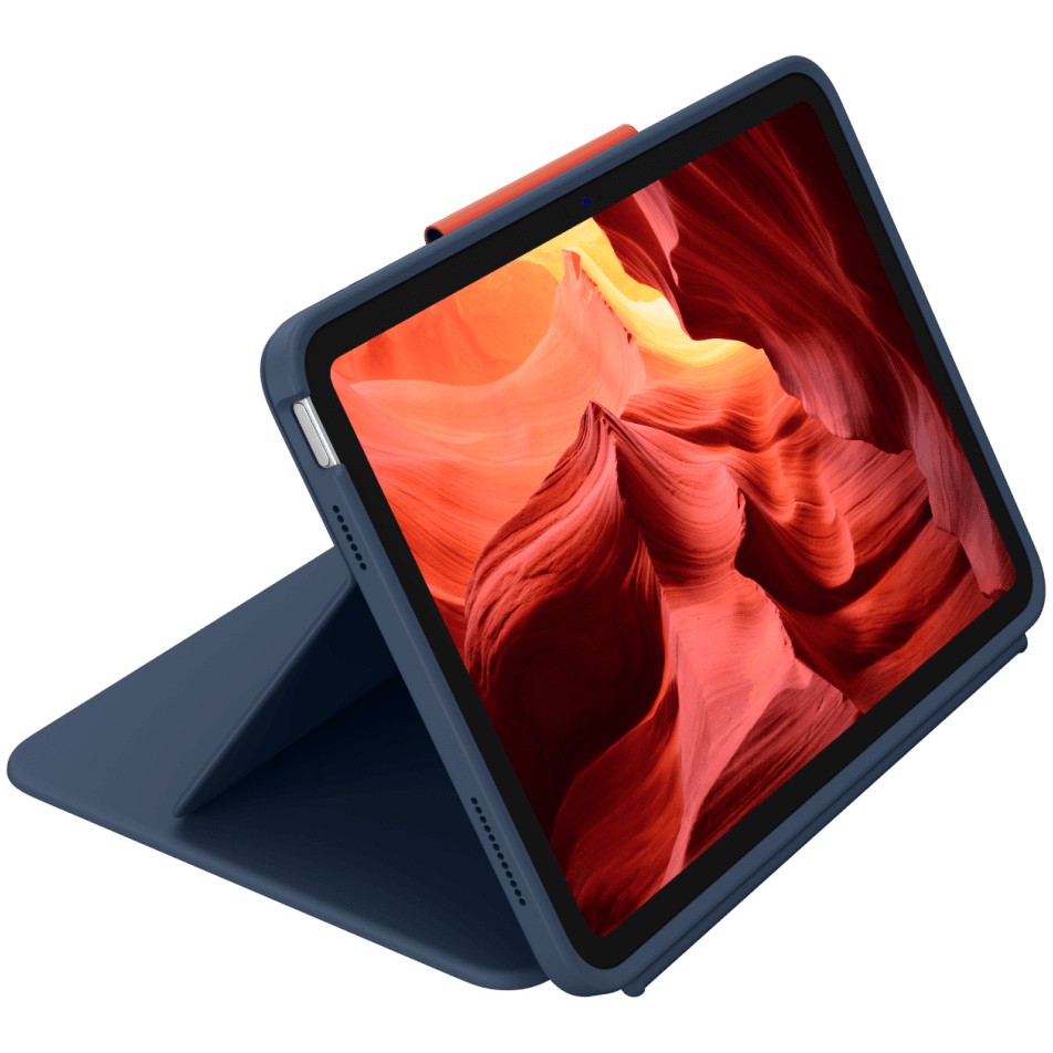 Tastierë Pa kabllo Logitech Rugged Combo 4 Touch for iPad 10.9" (10th gen) - Blu - Figura 2