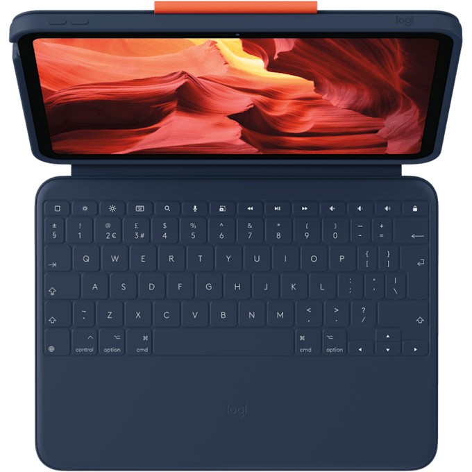 Tastierë Pa kabllo Logitech Rugged Combo 4 Touch for iPad 10.9" (10th gen) - Blu - Figura 3
