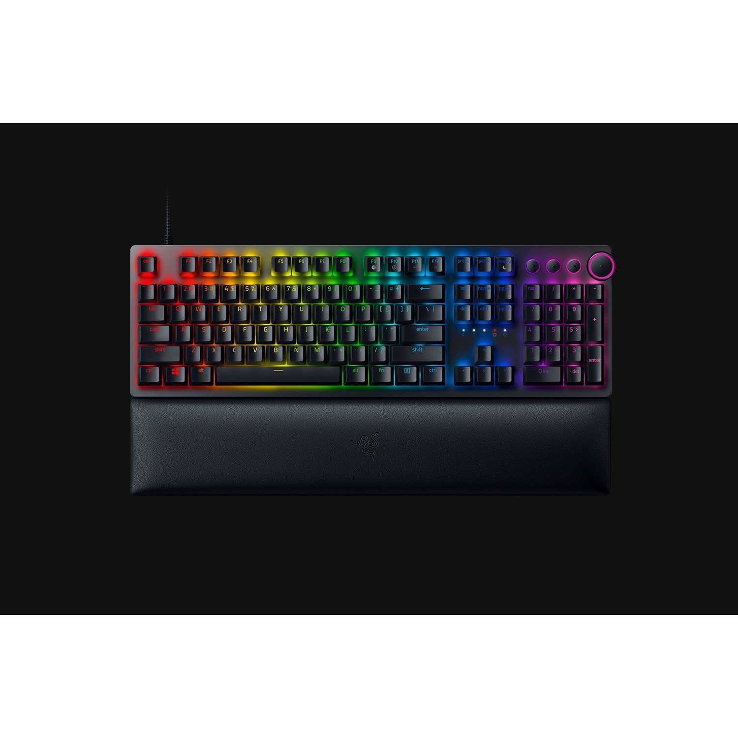 Tastierë Gaming Razer Huntsman V2 Full Size Wired / German Layout - Zezë - Figura 2