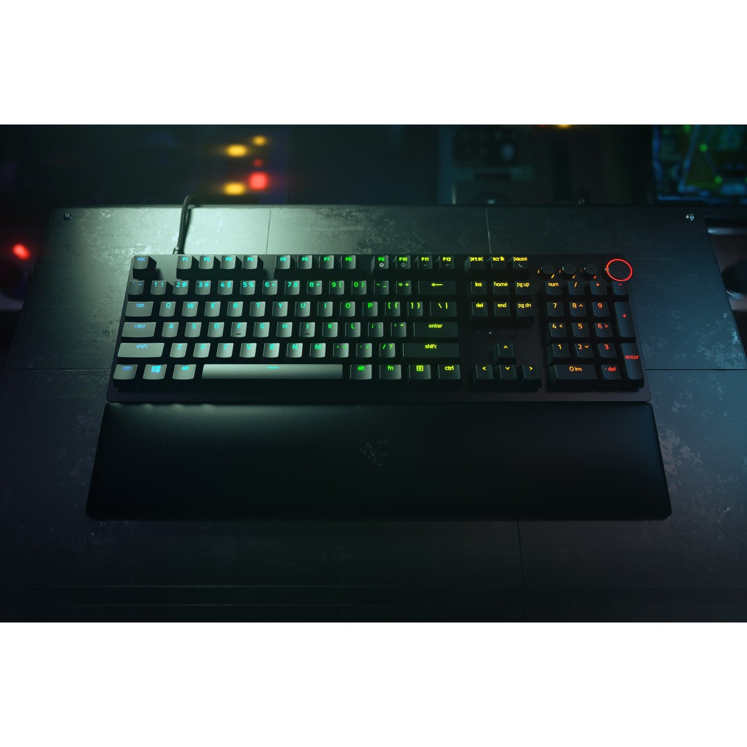 Tastierë Gaming Razer Huntsman V2 Full Size Wired / German Layout - Zezë - Figura 3