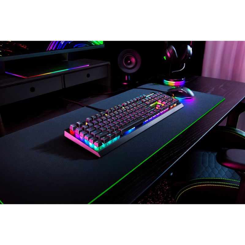 Tastierë Gaming Razer BlackWidow V4 X Green Switches Wired / QWERTZ - Zezë - Figura 3