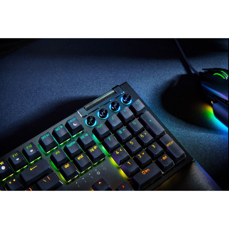 Tastierë Gaming Razer BlackWidow V4 Yellow Switches Wired / QWERTZ - Zezë - Figura 2