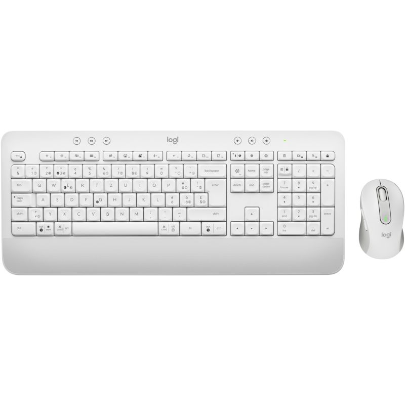 Combo (Tastierë & Maus) Wireless Logitech MK650 for Business / Tastierë + Maus / Layout DE – Bardhë - Figura 2