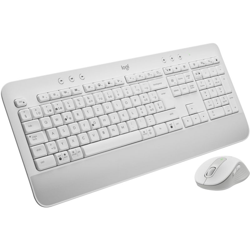 Combo (Tastierë & Maus) Wireless Logitech MK650 for Business / Tastierë + Maus / Layout DE – Bardhë - Figura 3