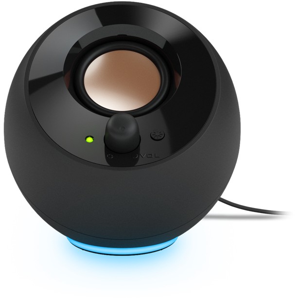 Altoparlantë Creative Pebble SE RGB Stereo Speakers – Zezë - Figura 2