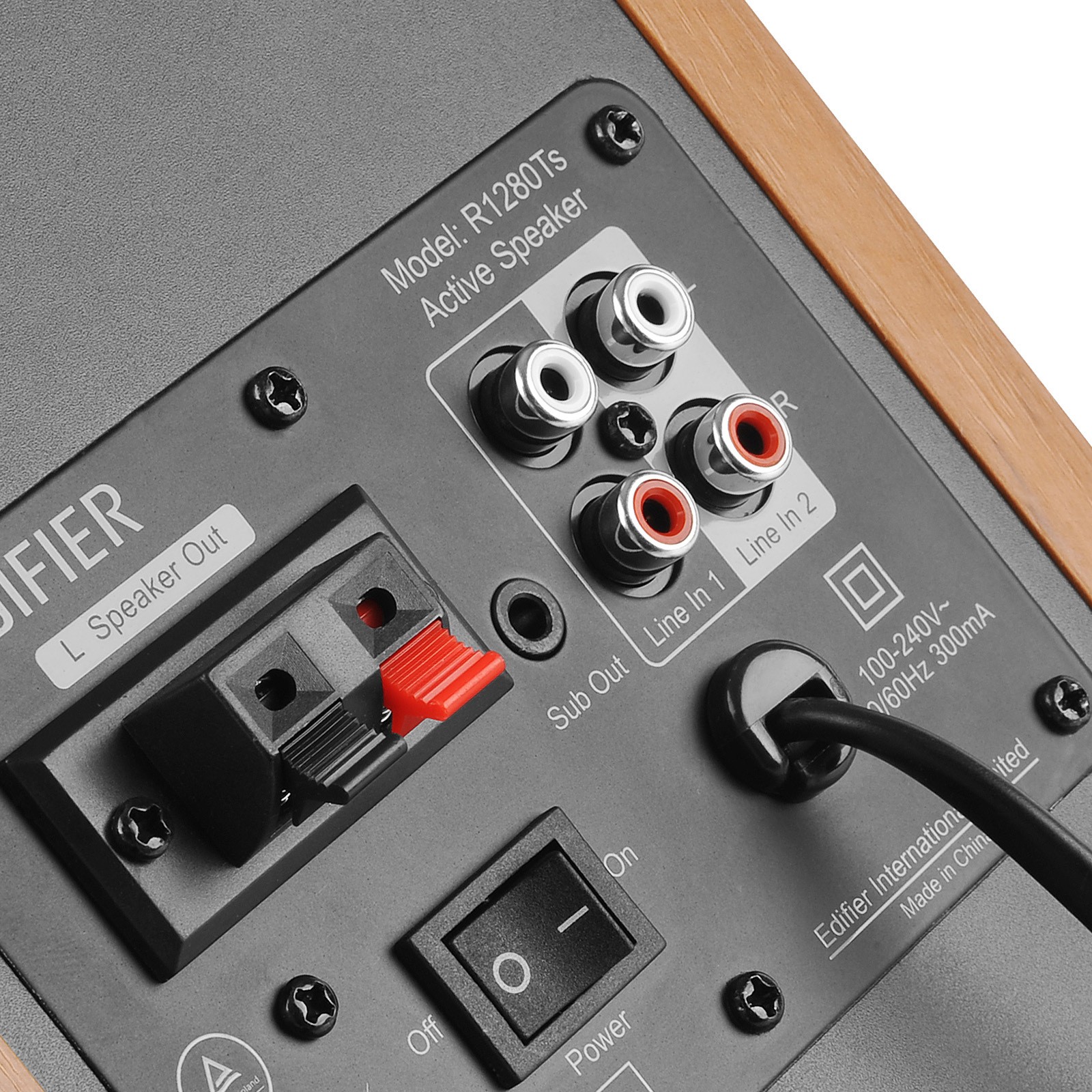 Altoparlantë Edifier Studio R1280Ts 2.0 Stereo Speaker System – Dru / Hiri - Figura 5