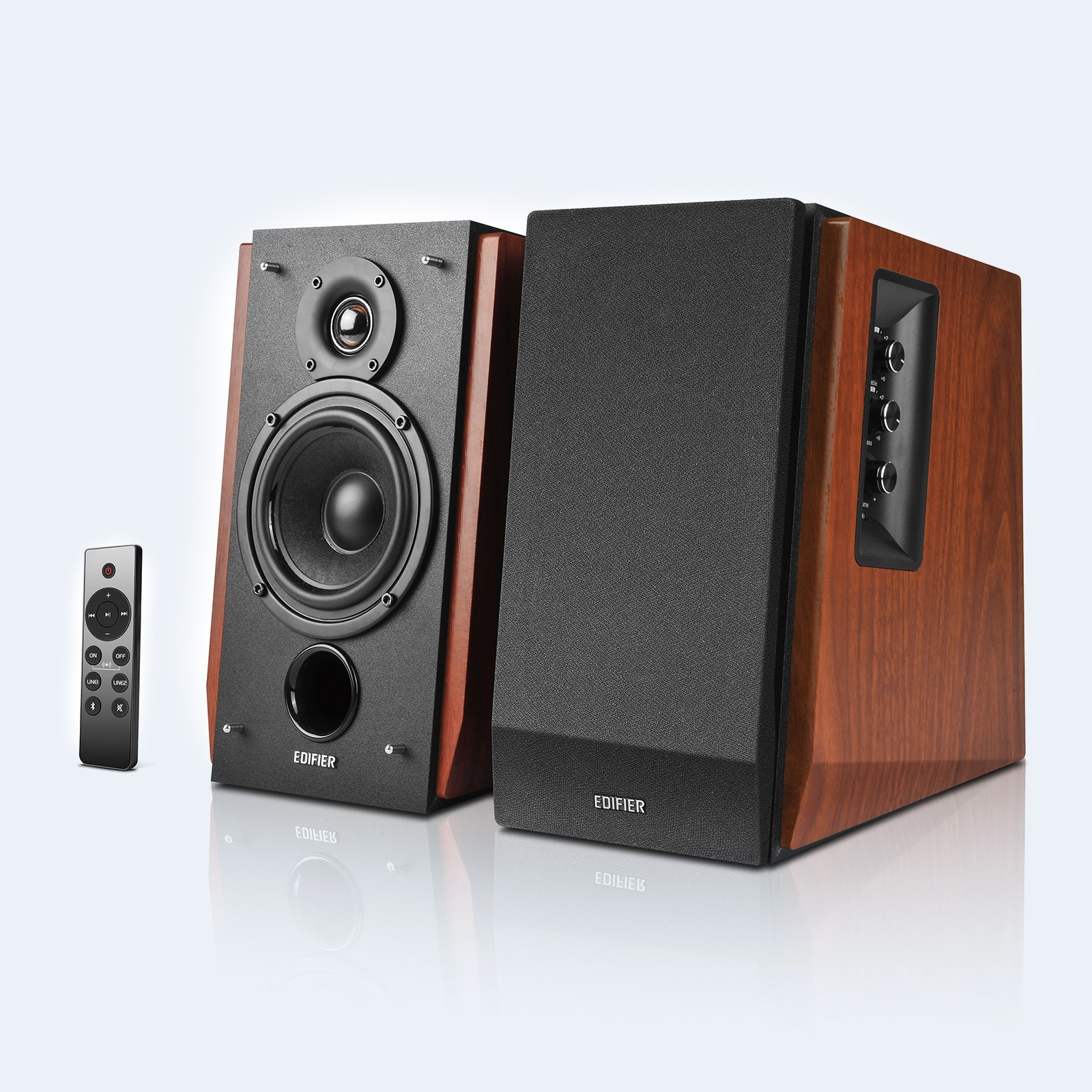 Altoparlantë Edifier Studio R1700BTs 2.0 Bluetooth Speaker System – Dru / Zezë - Figura 4