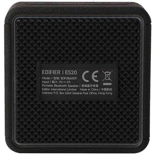 Altoparlantë Edifier ES20 TCODE Bluetooth Speaker – Zezë - Figura 4