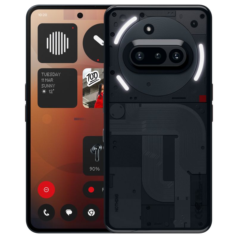 Telefon i mençur Nothing Phone 3a 5G / Dual SIM / 12GB / 256GB – Zezë