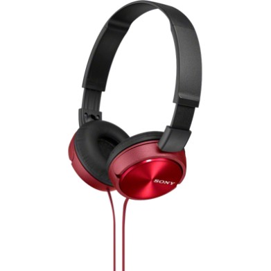 Kufje me kabllo Sony MDR-ZX310APR / Kabëll 3.5 mm / kuq e zi - Figura 2