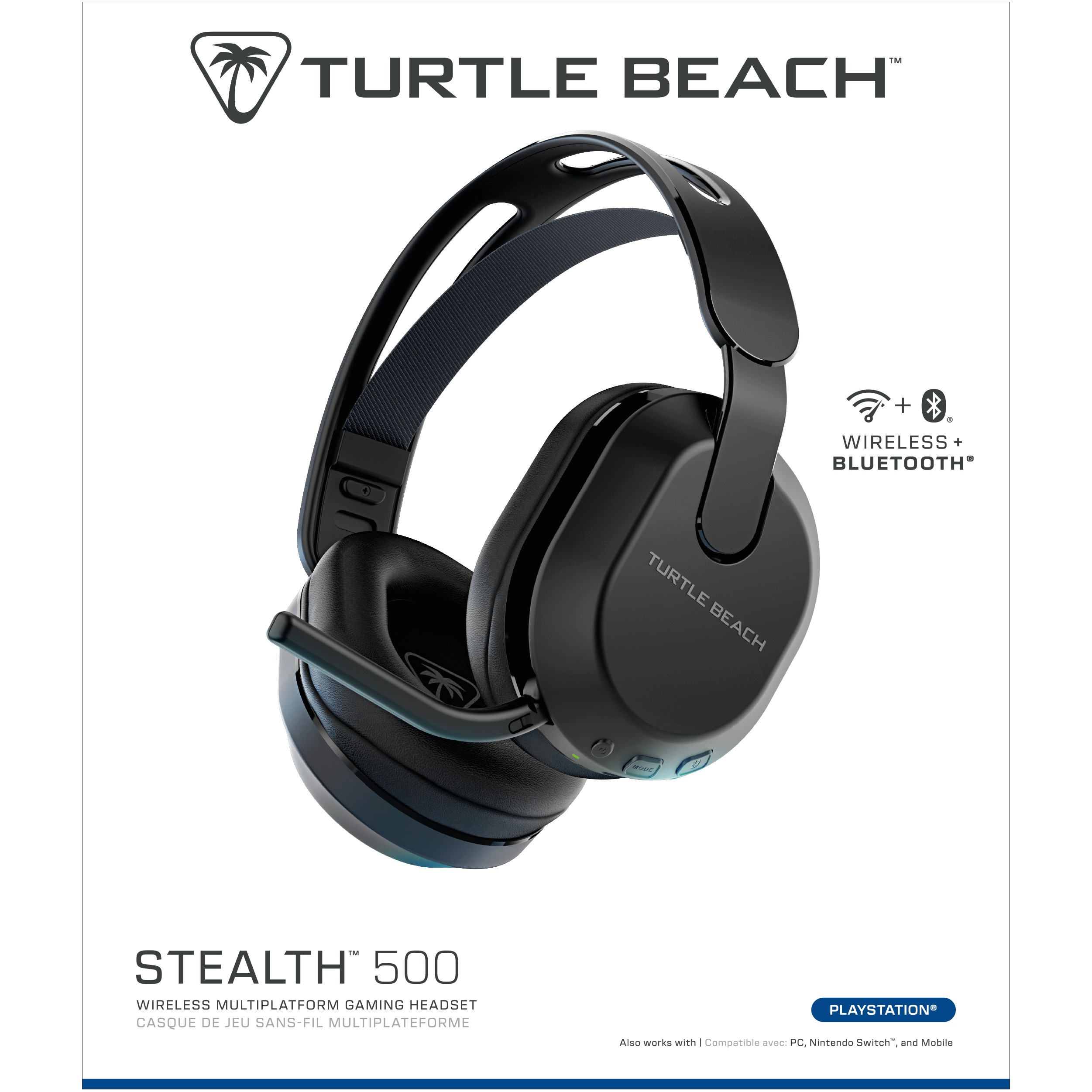 Kufje pa kabllo Turtle Beach Stealth 500 PS Over-Ear Stereo Headset. / E zezë - Figura 5