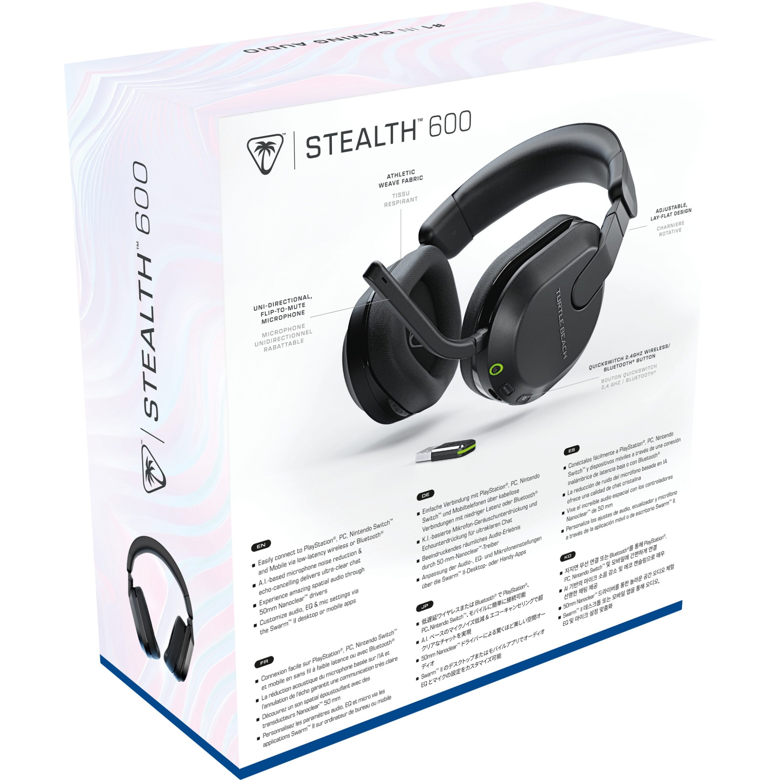 Kufje Gaming Turtle Beach Stealth 600 GEN3 PS Over-Ear Stereo / e zezë - Figura 4