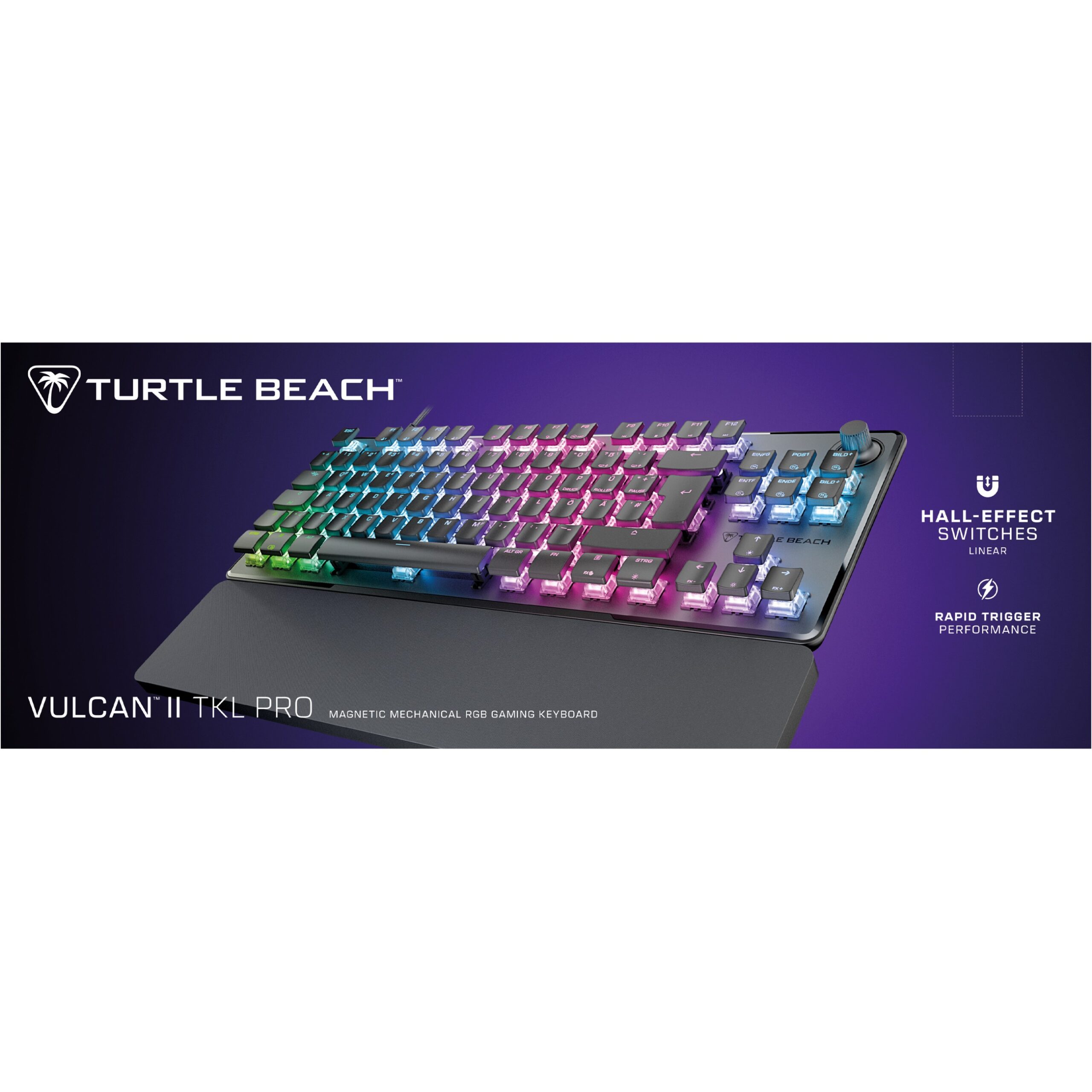 Tastierë Gaming Turtle Beach Vulcan II TKL Pro Wired / AZERTY - Zezë - Figura 4