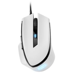 Maus Gaming Sharkoon Shark Force II Wired / Optik / 6 Butona / 4.200 DPI - Bardhë