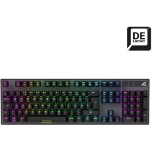 Tastierë Gaming Sharkoon Skiller SGK20 Wired / QWERTZ - Zezë