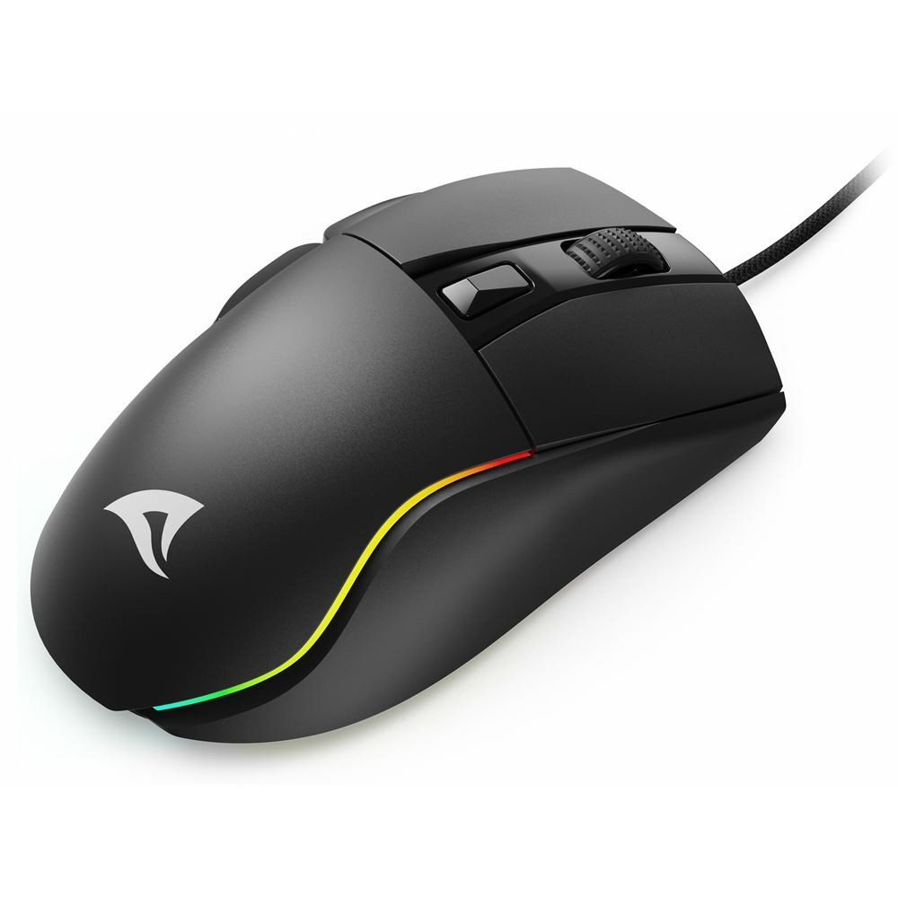 Maus Gaming Sharkoon Shark SGM35 Wired / 6 Butona / 6.400 DPI - Zezë - Figura 3