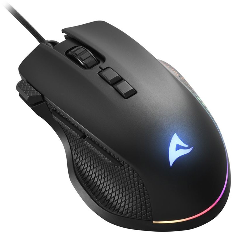 Maus Gaming Sharkoon Shark Force 3 / Optik 8 butona / 12.800DPI / e zezë - Figura 2