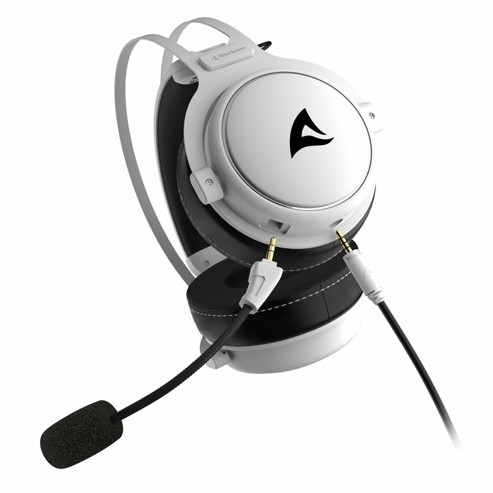 Kufje Gaming Sharkoon Skiller SGH50 Stereo USB / E bardhë - Figura 4