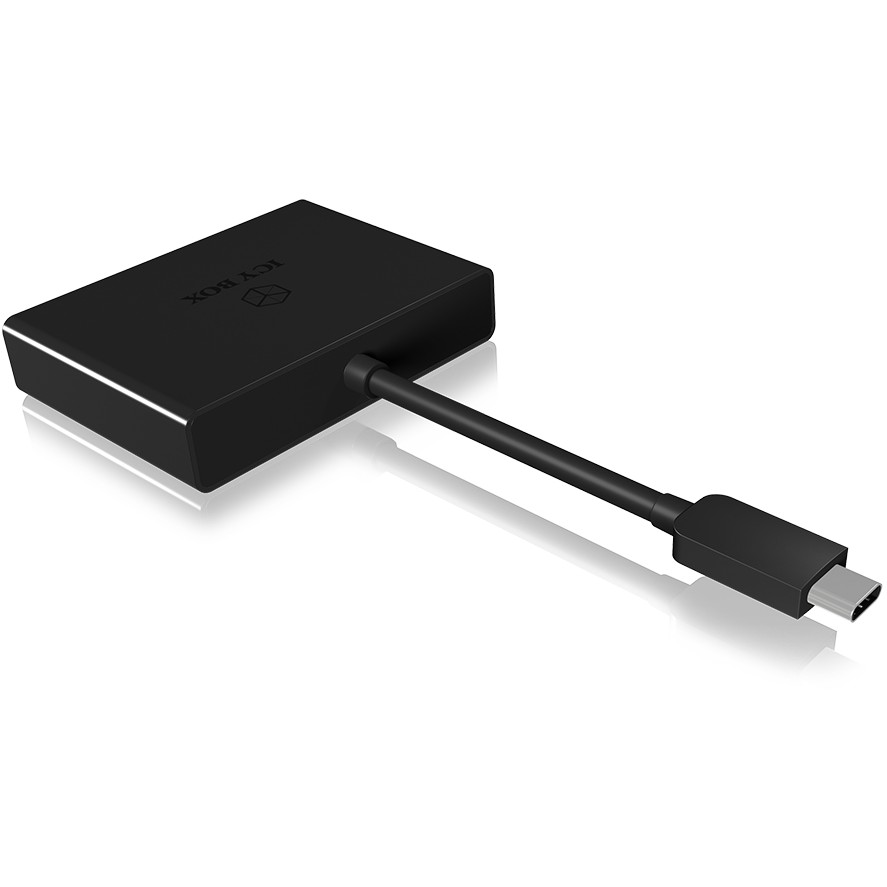 Docking station ICY BOX USB 3.0 Type-C / e zezë - Figura 3