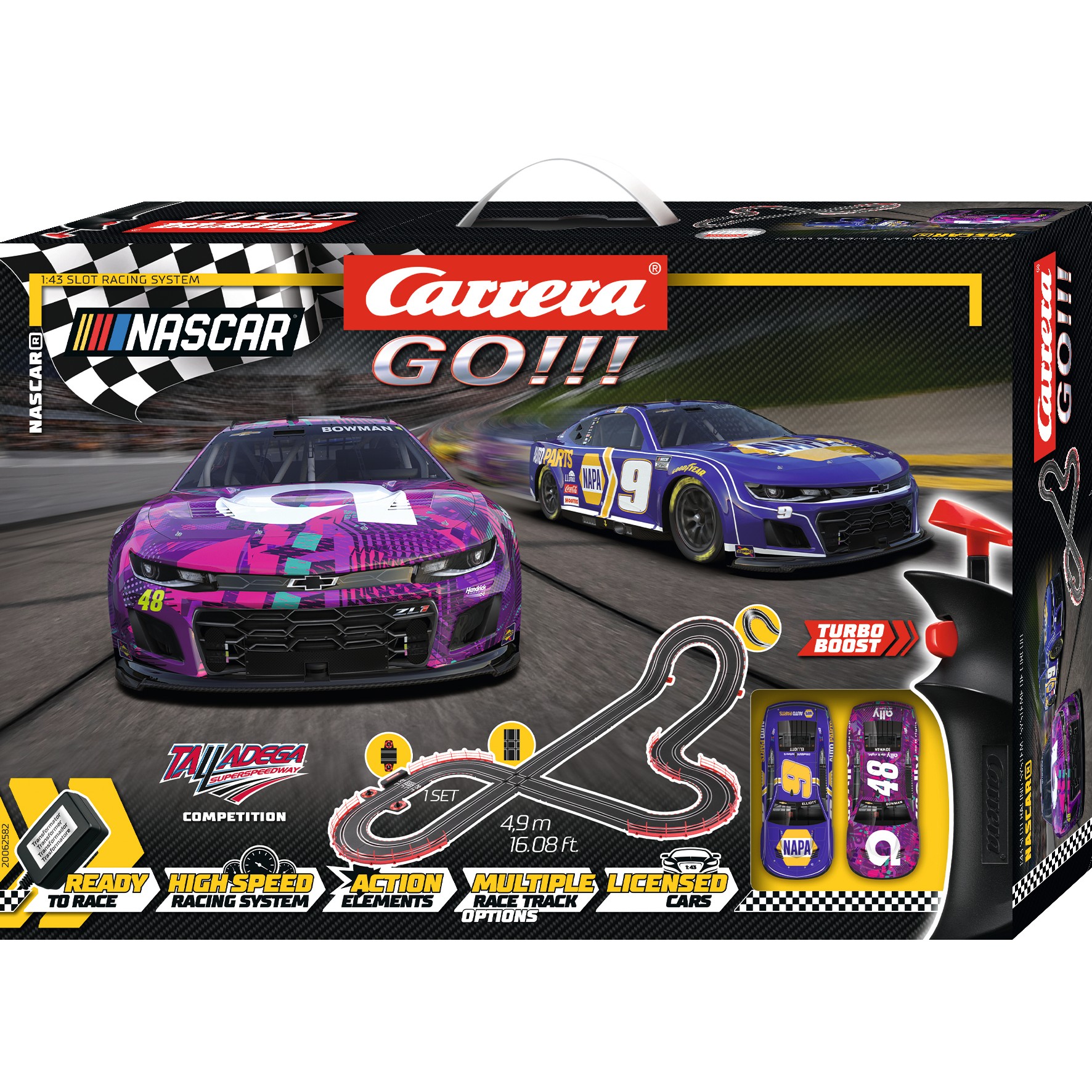 Carrera - GO!!! Sets - NASCAR Talladega Competition - Figura 4