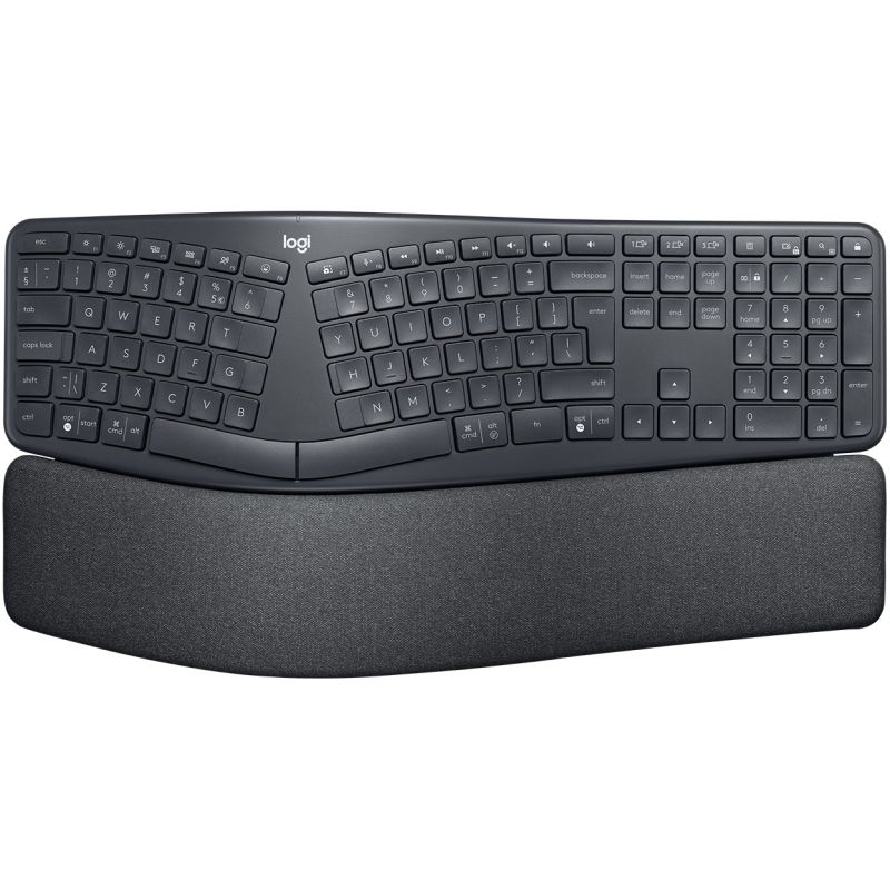 Tastierë Pa kabllo Logitech ERGO K860 for Business Ergonomic / QWERTY - Grafit