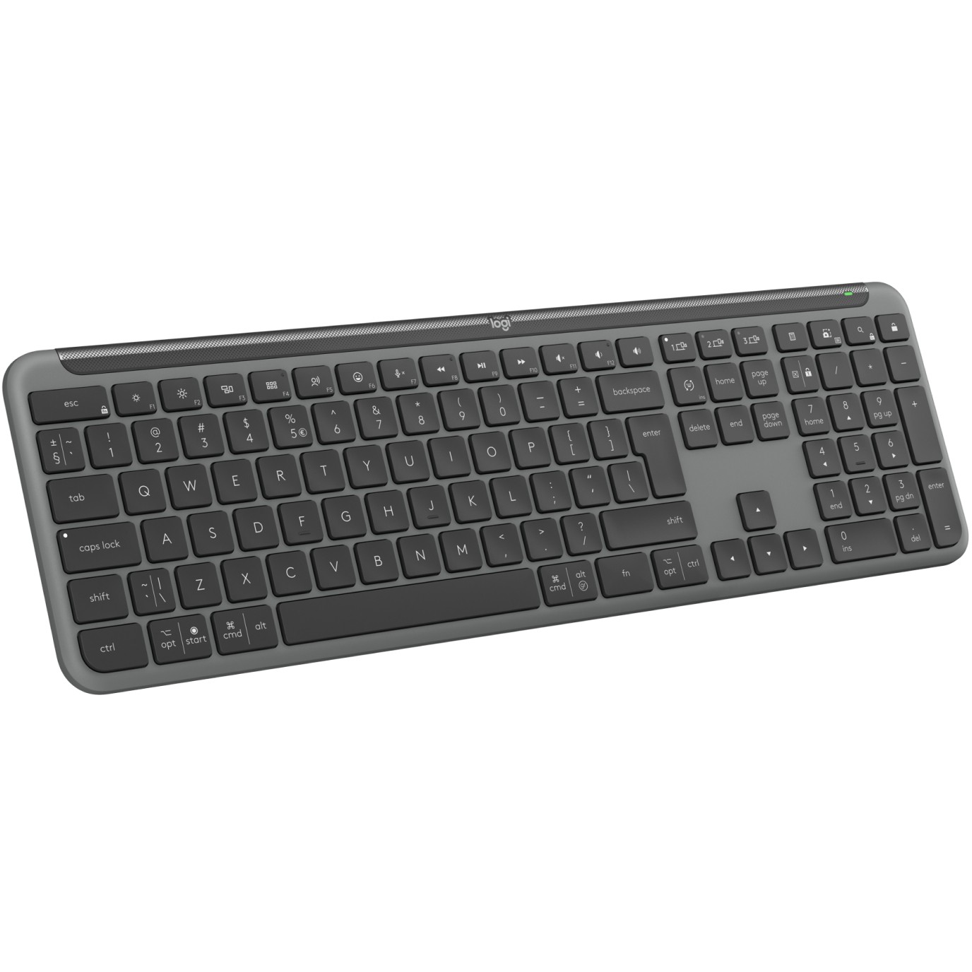 Tastierë Pa kabllo Logitech Signature Slim K950 / QWERTY – Grafit - Figura 3