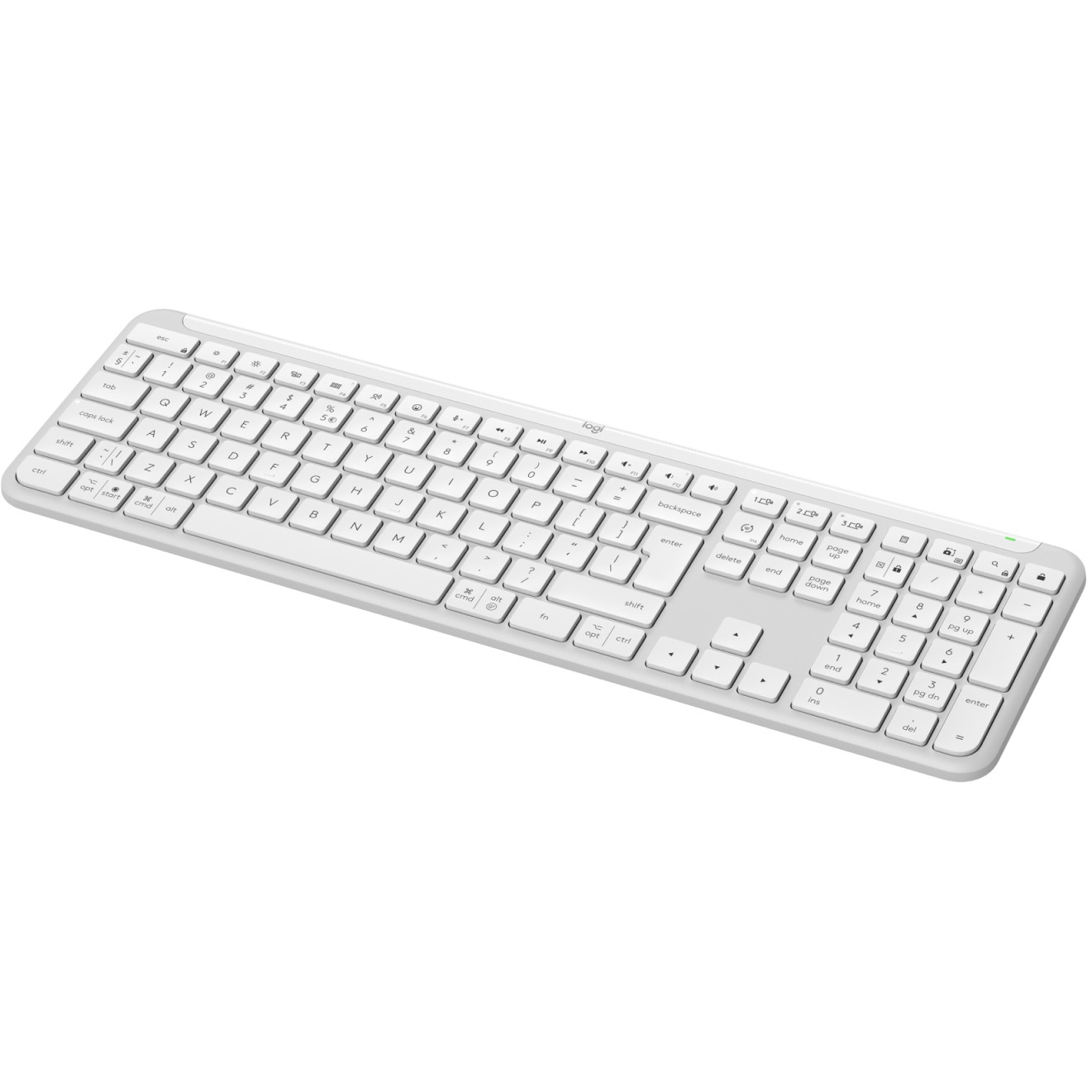 Tastierë pa kabllo Logitech Signature Slim K950 / QWERTY – Bardhë - Figura 4