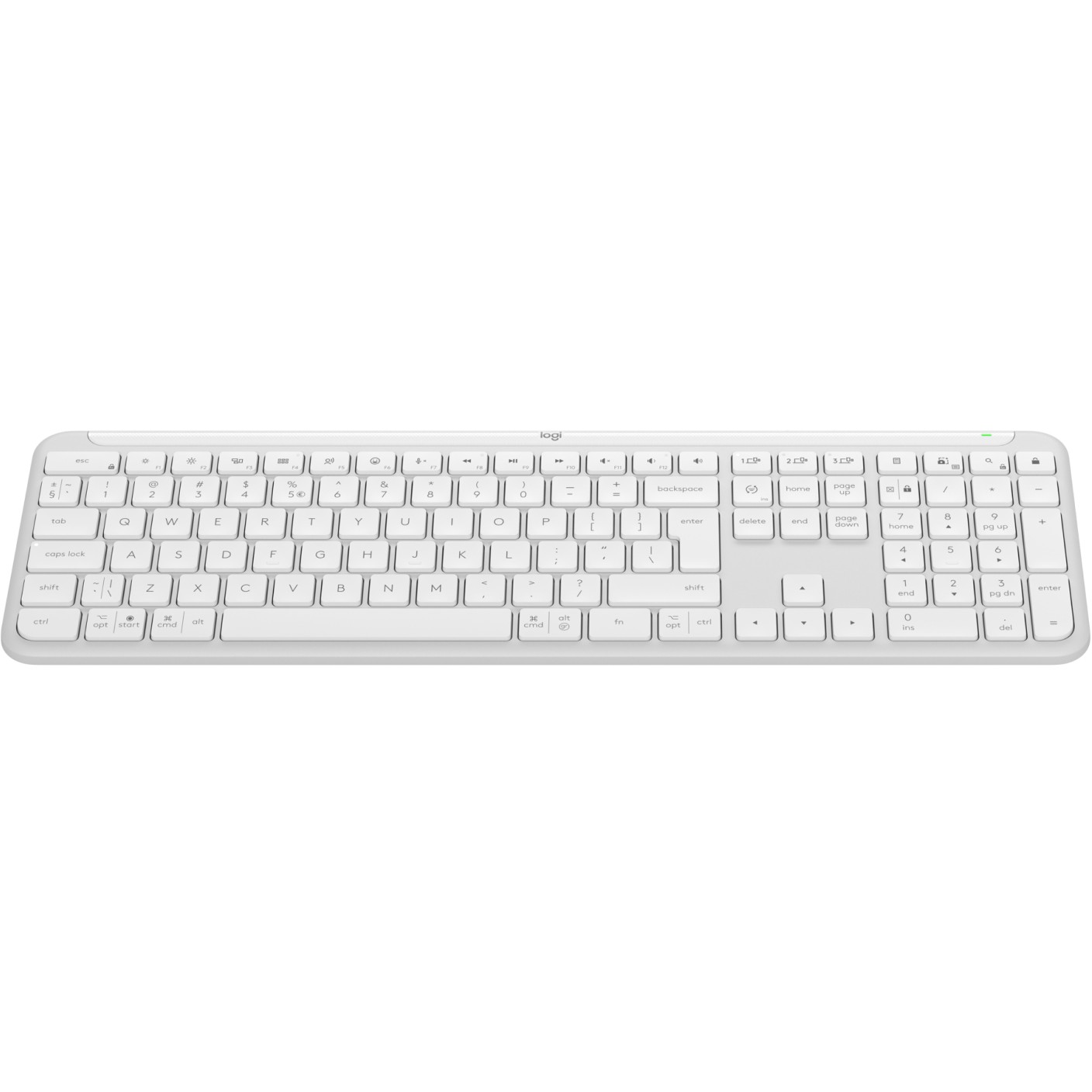 Tastierë pa kabllo Logitech Signature Slim K950 / QWERTY – Bardhë - Figura 5