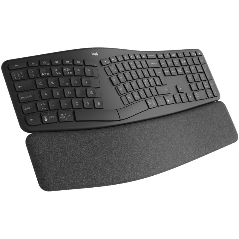 Tastierë Pa kabllo Logitech ERGO K860 / French layout - Zezë - Figura 3