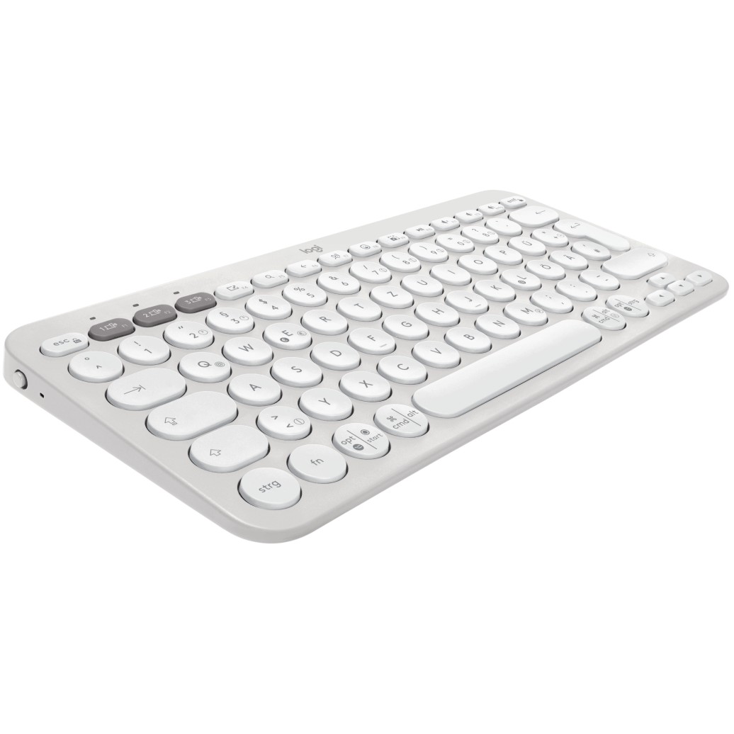 Tastierë pa kabllo Logitech PEBBLE KEYS 2 K380S / QWERTZ - Bardhë - Figura 4